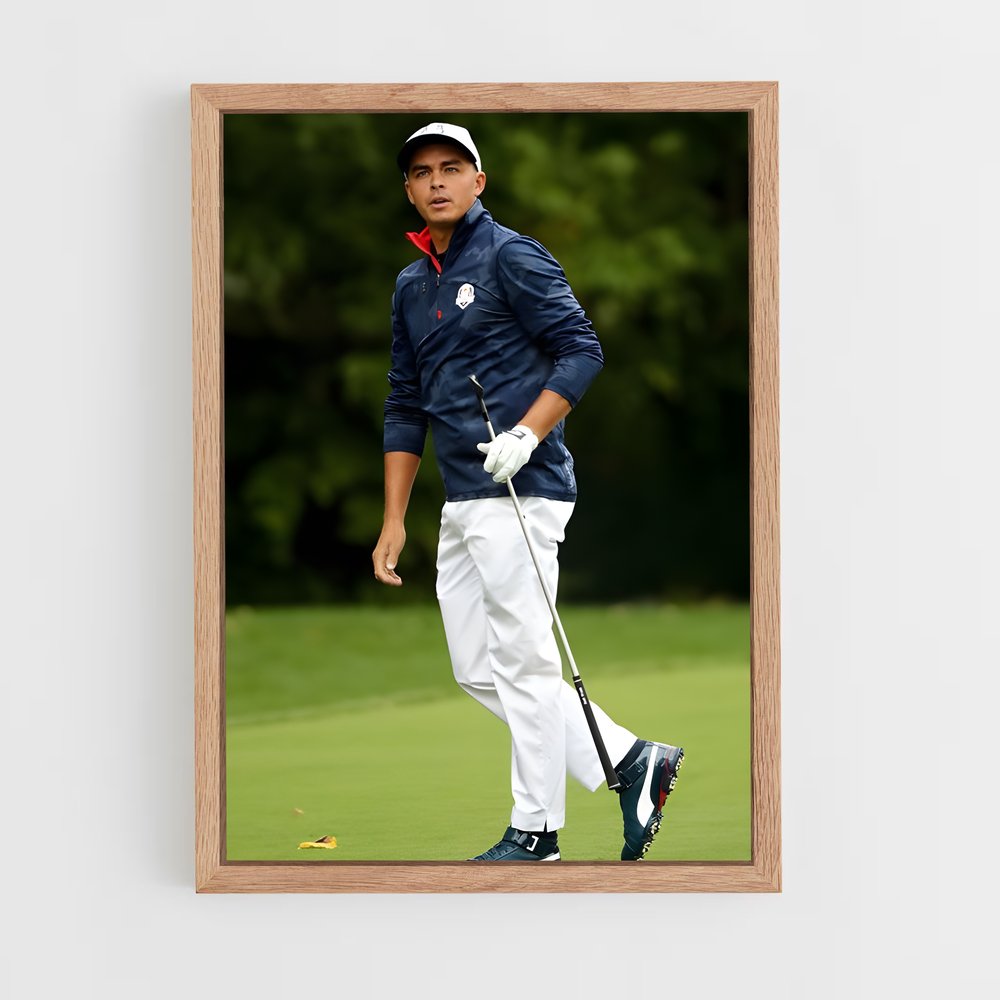 Poster Rickie de fowler – affiche Golf (vue 4)